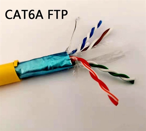 信號電纜-超六類單屏蔽網(wǎng)線CAT6AFTP